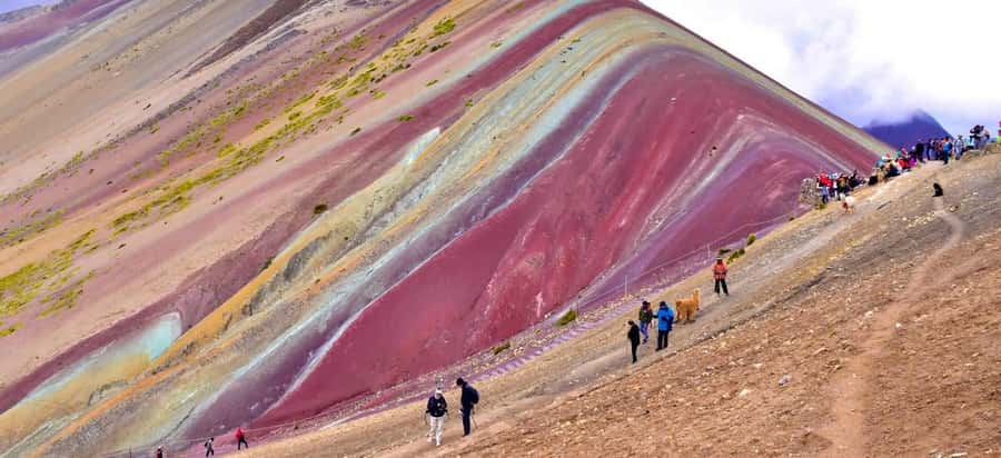 7 Colors Mountain - The return to Cusco by about 5:30 p.m.