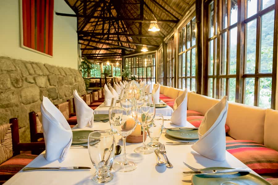 Aguas Calientes: Lunch at Cafe Inkaterra Restaurant - What arrives on the $23 lunch