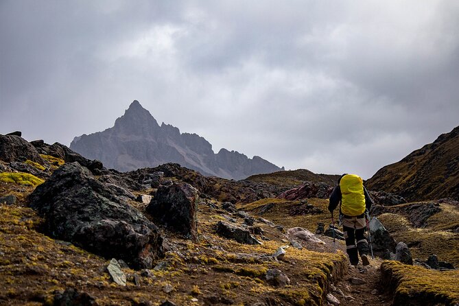 Ausangate and Rainbow Mountain Trek – 3 Days / 2 Nights - Day 2: Puca Pass, glacial lakes, and Warmisaya’s wide view