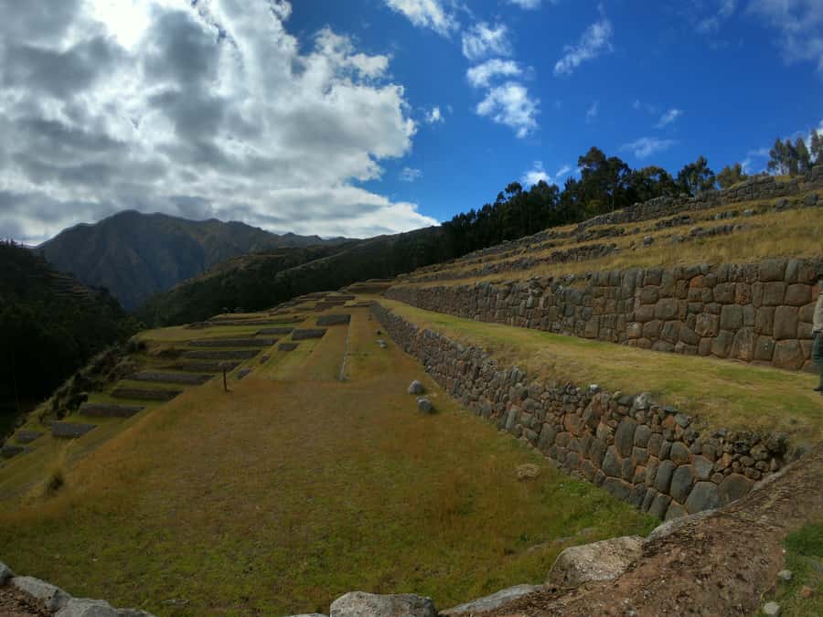 Classic Sacred Valley full day - Pisac combines mountain ruins with local shopping