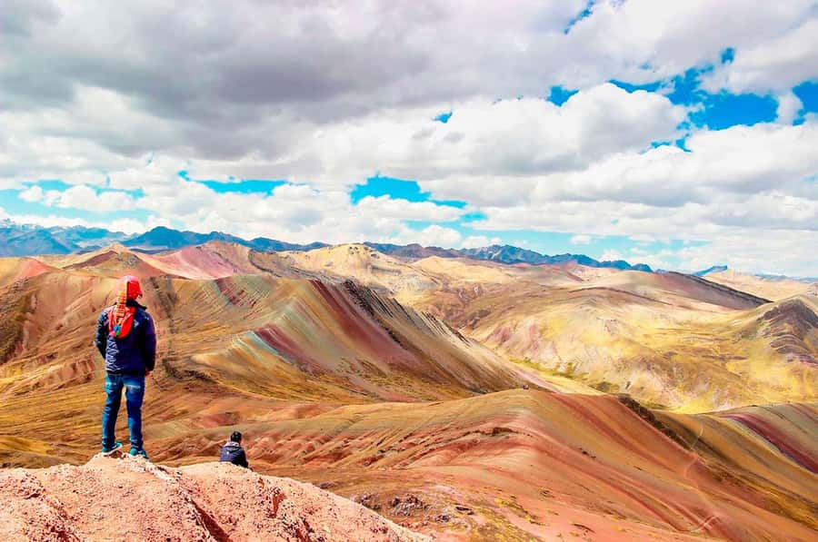 Colorful mountain tour Palcoyo | Cusco - Three striped peaks instead of one famous viewpoint