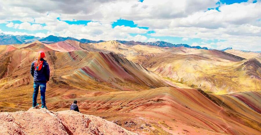 Colorful mountain tour Palcoyo | Cusco - The three viewpoints and the stone forest