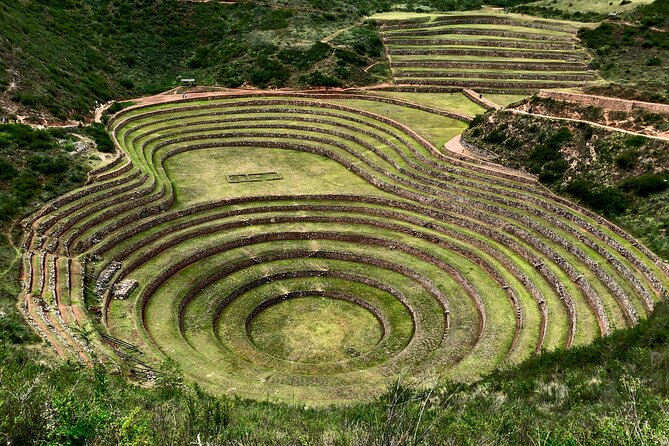 Complete Sacred Valley Tour Small group Pisac, Maras, Moray & Ollantaytambo - Moray’s bowl-shaped farming terraces