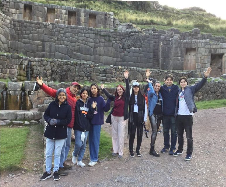 Cusco: Historical Guided City Tour with 4 Inca Ruins - Puka Pukara, a watchpoint above the road