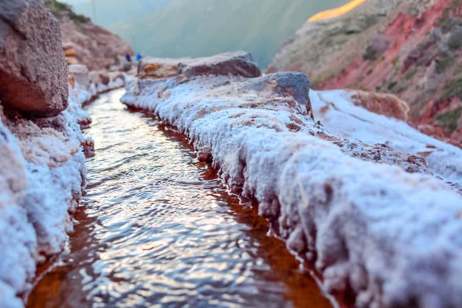 Cusco: Maras and Moray Tour ending in Ollantaytambo - Maras and the salt pools still at work