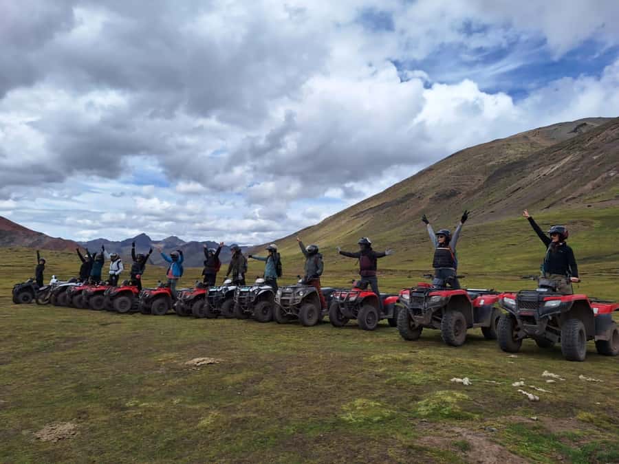 Cusco: Rainbow Mountain In Quad Bikes /walk 5 minutes/+meals - Leaving Cusco before sunrise