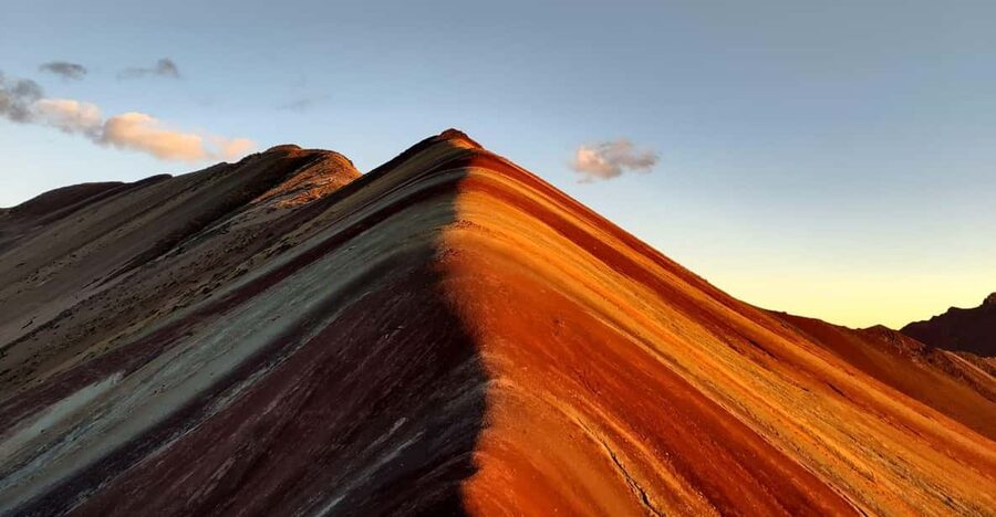 Cusco: Rainbow Mountain Tour at Sunset Without the Crowds - Food, water, and the late return