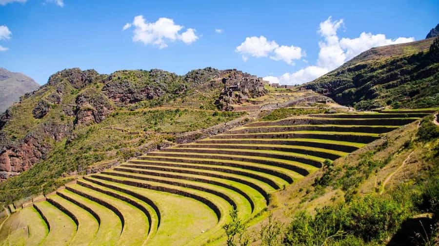 Cusco: Sacred Valley + Maras and Moray - Chinchero brings together textiles, archaeology, and colonial Peru