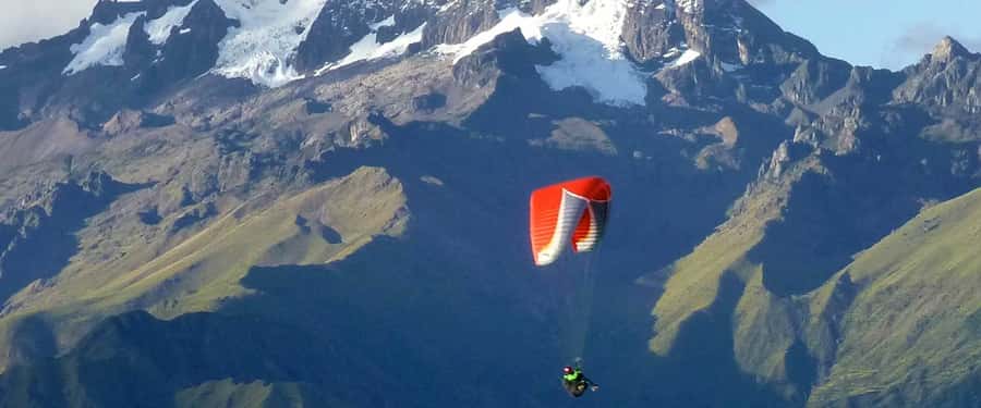 Cusco: Tandem Paragliding in The Sacred Valley of The Incas - What the takeoff feels like for a first-time flyer