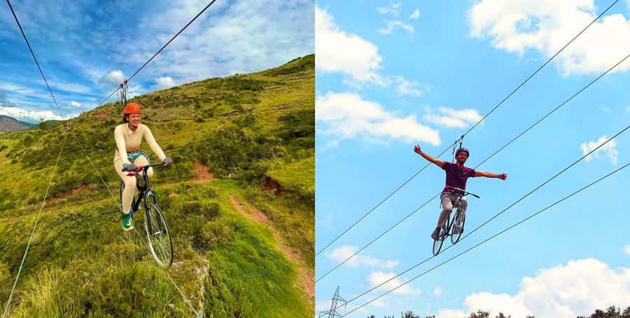 Cusco: Via Ferrata, Skybike, and Rappel Adventure - The 45-minute ride to Cachimayo