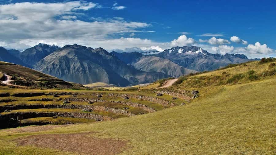 Cusco | Visit Maras, Moray, Chinchero, Pisac | Valle Vip - Chinchero begins the day with Inca stone and a colonial church