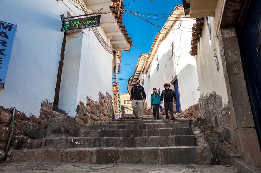 Cusco: Walking Tour Cusco - Plaza San Francisco and the road to the market