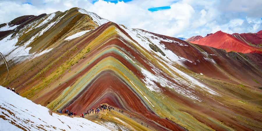 Day trip to Rainbow Mountain and Red Valley - 5:00 a.m. pickup and the road south from Cusco