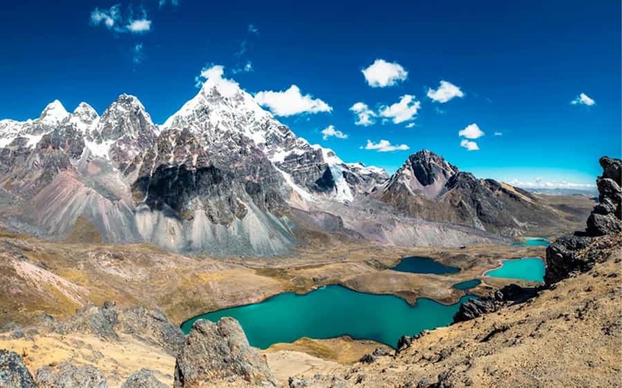Excursion: Explore in one day the 7 lakes of Ausangate from Cusco - Breakfast in Pacchanta before the climb