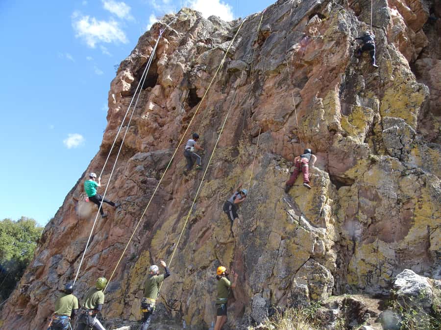 From Cusco: Balcony of the Devil Rock Climbing - A 20-minute briefing before the first climb