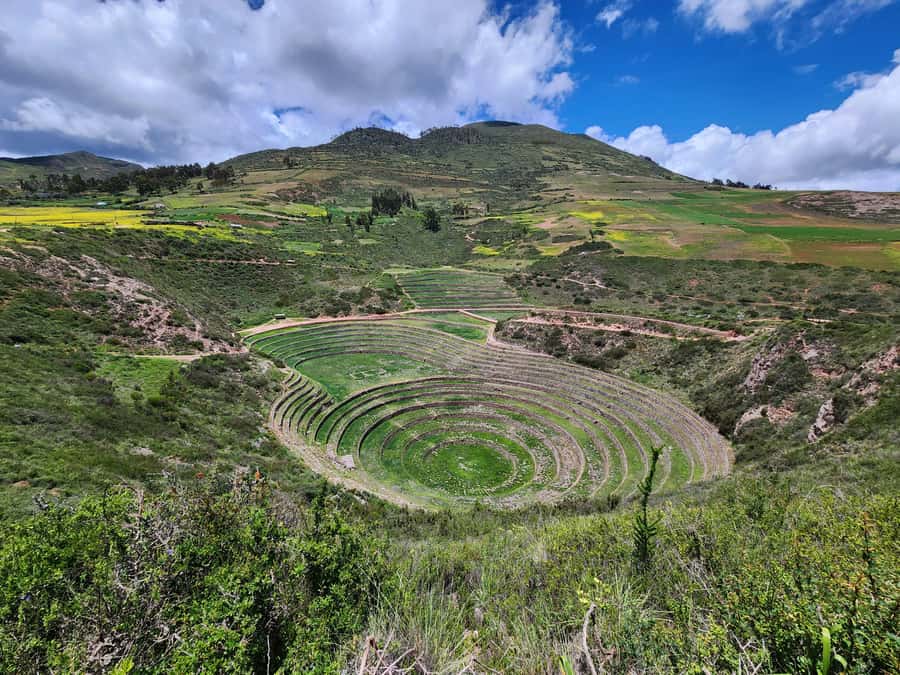 From Cusco: Chinchero, Moray, Maras, Ollantaytambo and Pisaq - Chinchero: Weaving and Inca Foundations