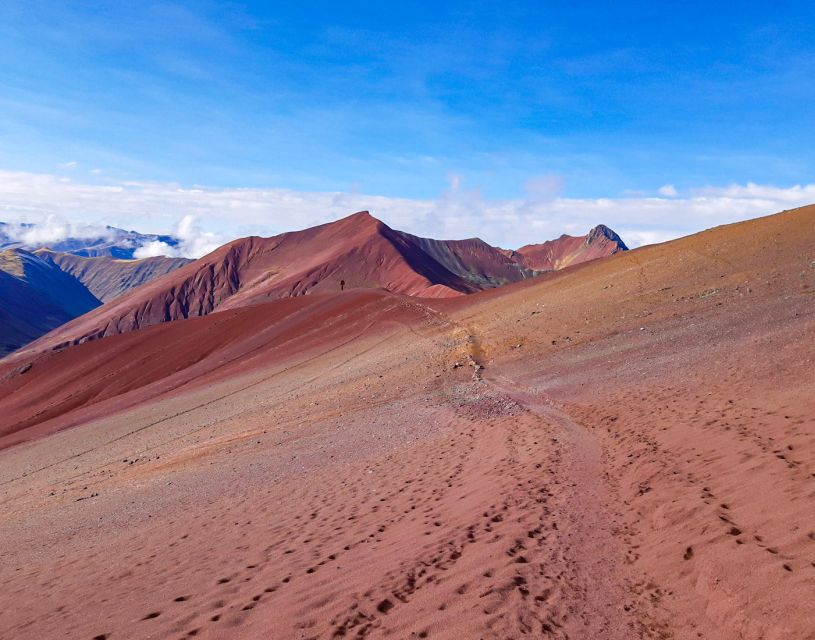 From Cusco: Full Day Rainbow Mountain + Red Valley | PRIVATE - Reaching Rainbow Mountain at 5,030 meters