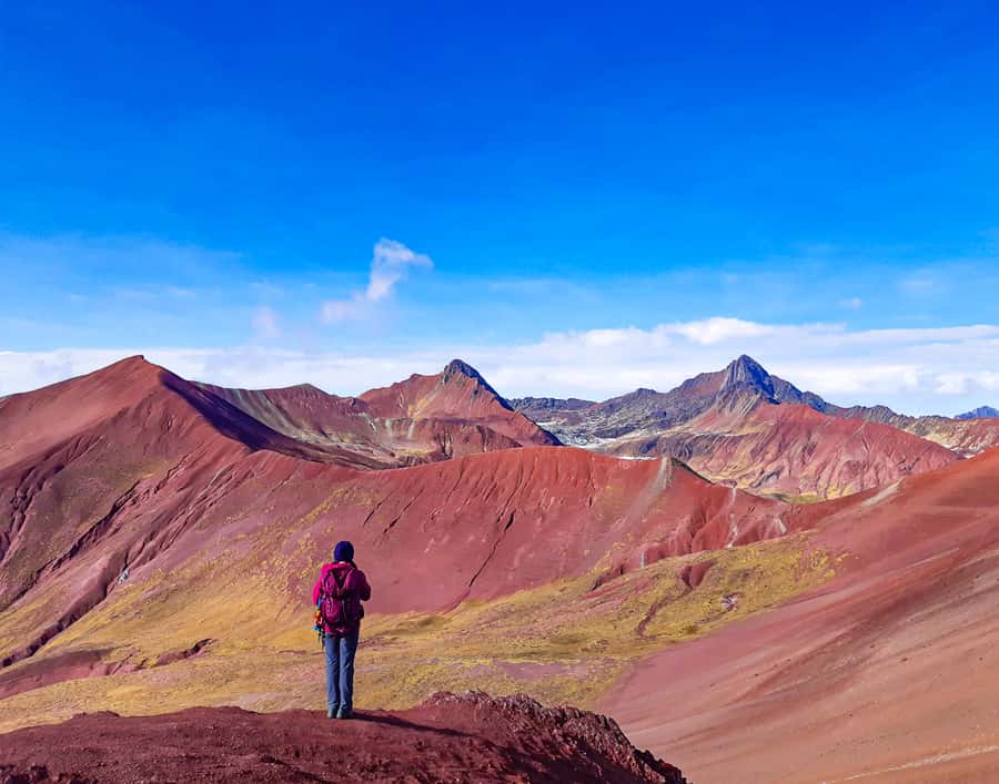 From Cusco: Full Day Rainbow Mountain + Red Valley | PRIVATE - Adding the Red Valley viewpoint