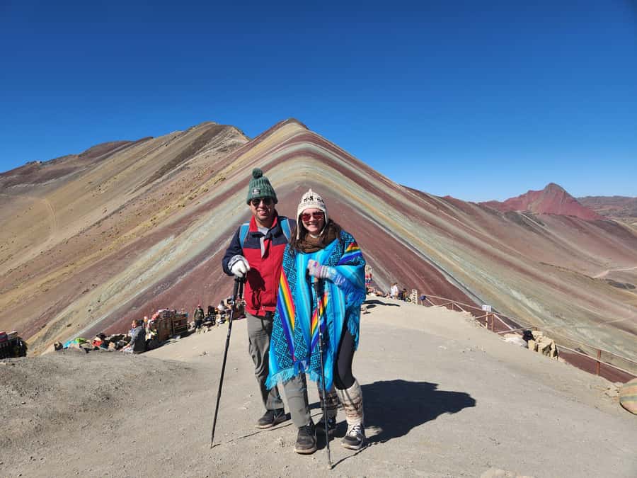 From Cusco: Full Day tour to Rainbow mountain and Red Valley - Rainbow Mountain’s mineral stripes