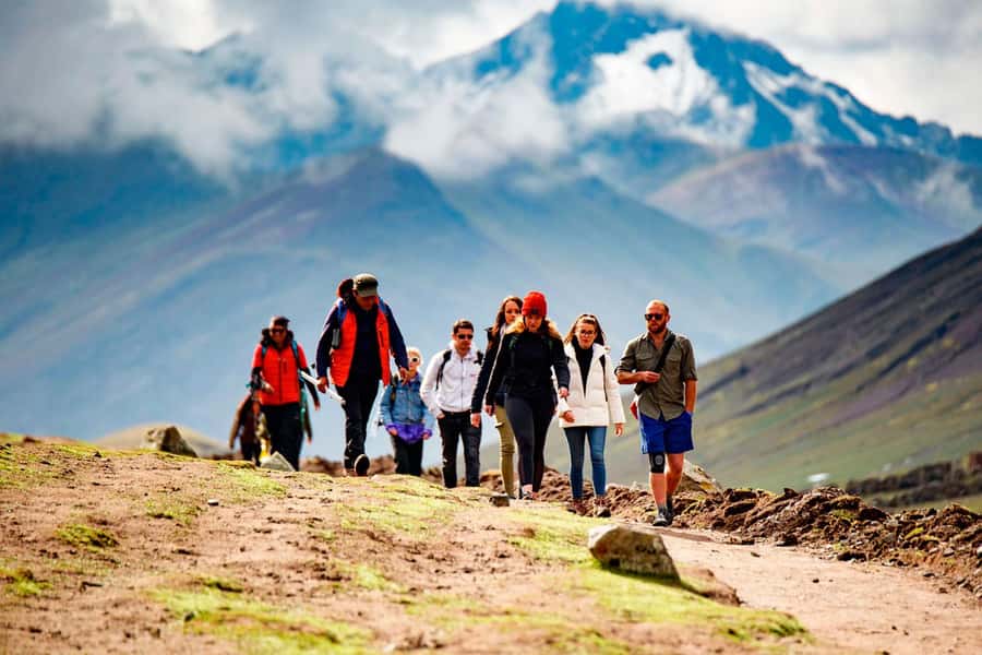 From Cusco: Guided Trip to Rainbow Mountain (6:30am option) - Breakfast in Cusipata before the climb