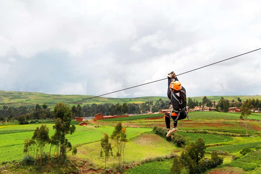 From Cusco: Half-Day Zip Line Adventure - The second cable brings more speed