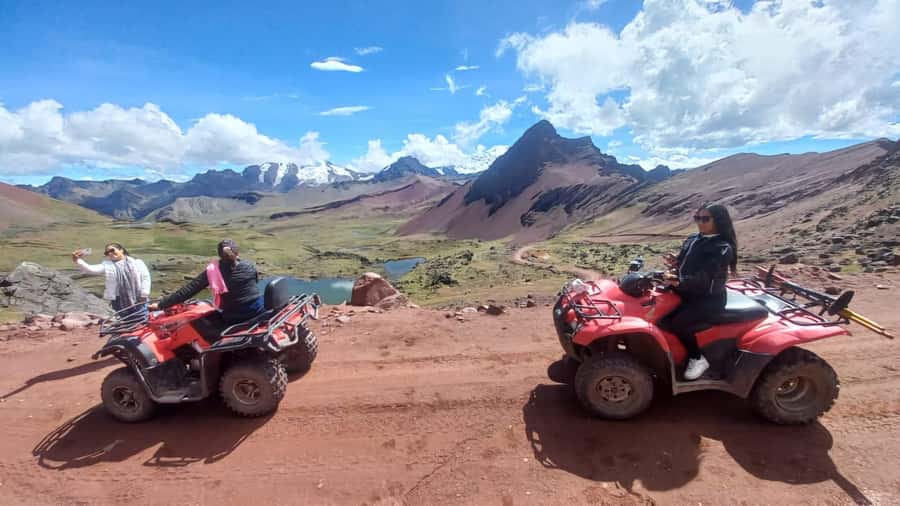 From Cusco: Mountain of colors and red valley on ATVs - Breakfast in Cusipata before the high-altitude section