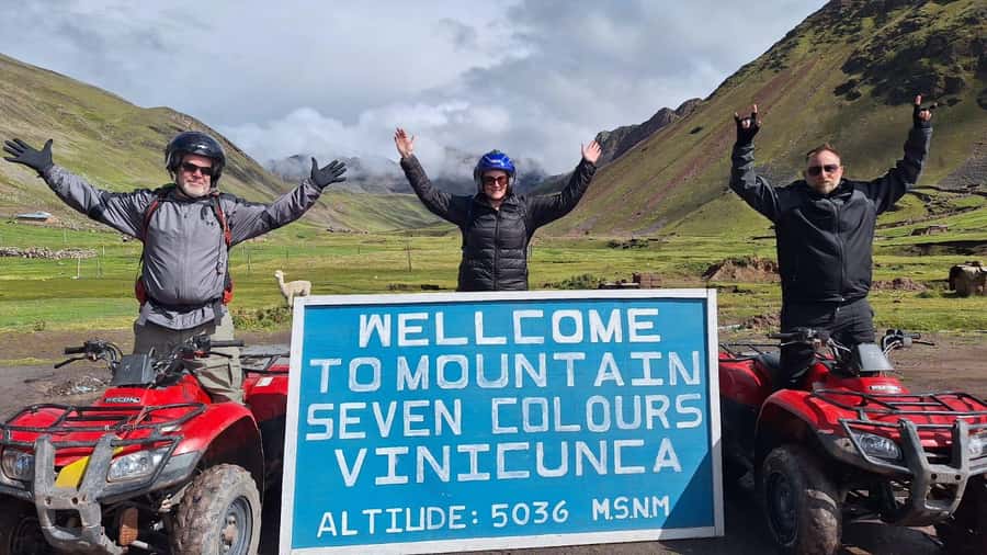 From Cusco: Mountain of colors and red valley on ATVs - The real value at $68