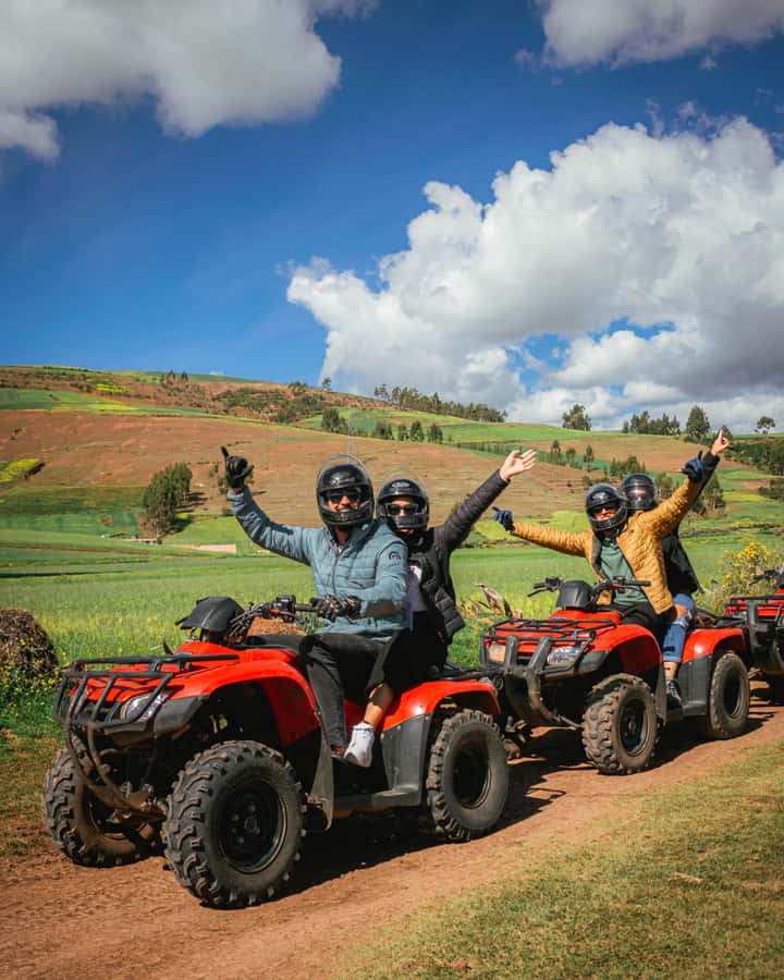 From Cusco: Quad bike tour Moray and Salt Mines - Moray and the Inca agricultural terraces