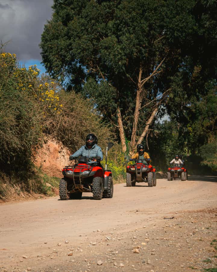 From Cusco: Quad bike tour Moray and Salt Mines - Guides, language, and group rhythm