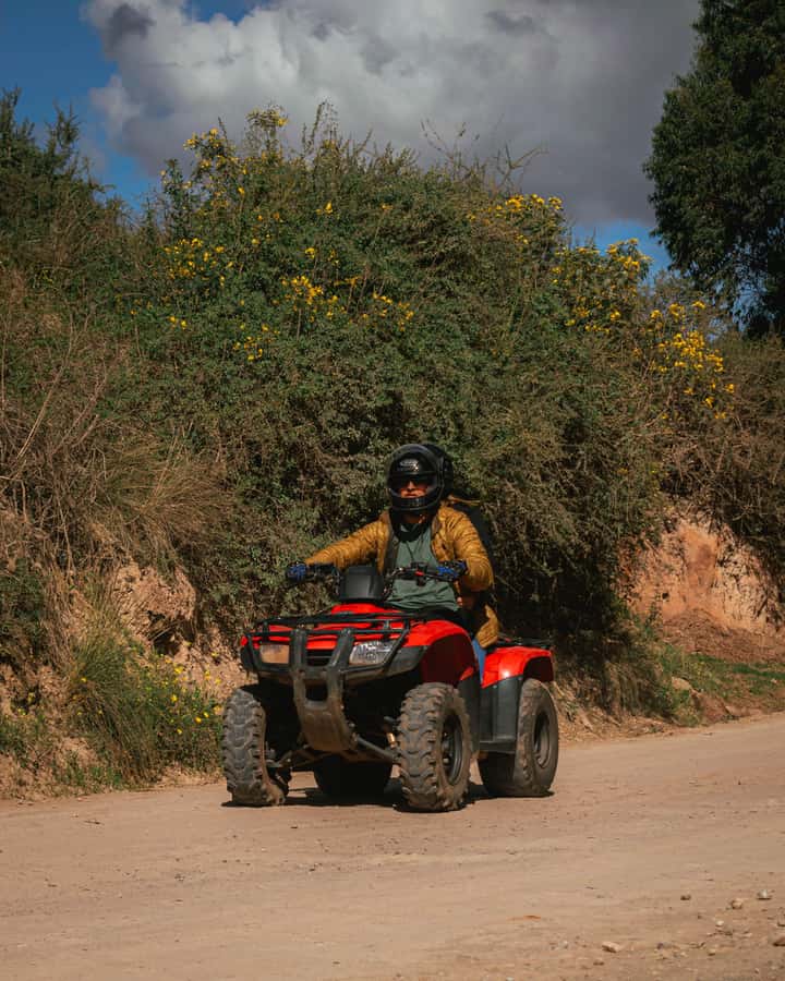 From Cusco: Quad bike tour Moray and Salt Mines - From Cusco to the ATV base