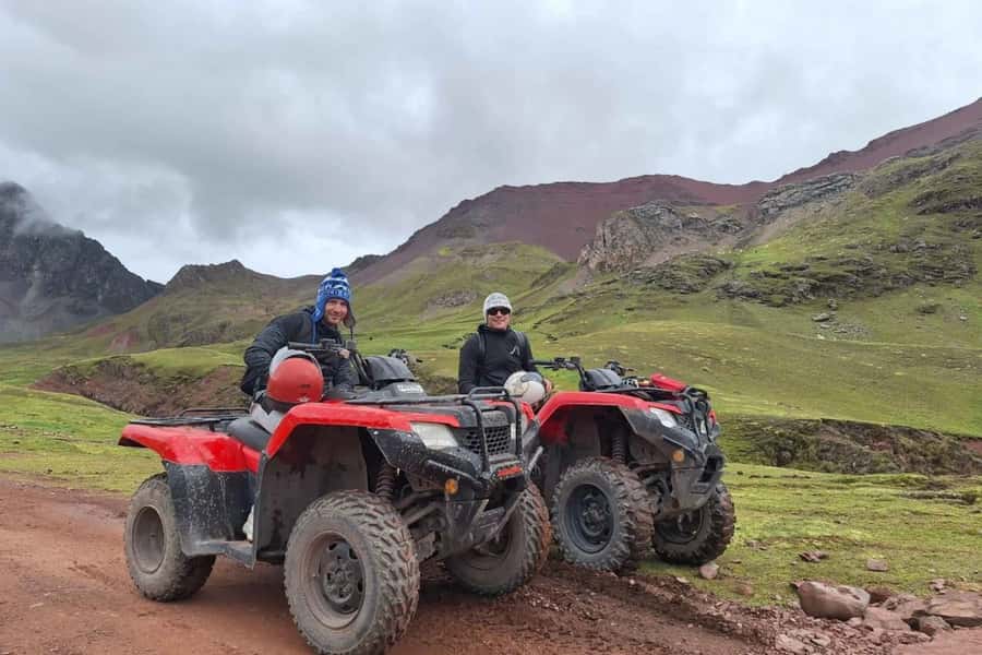 From Cusco: Rainbow Mountain in ATV Quad Bikes + meals - Key points at a glance