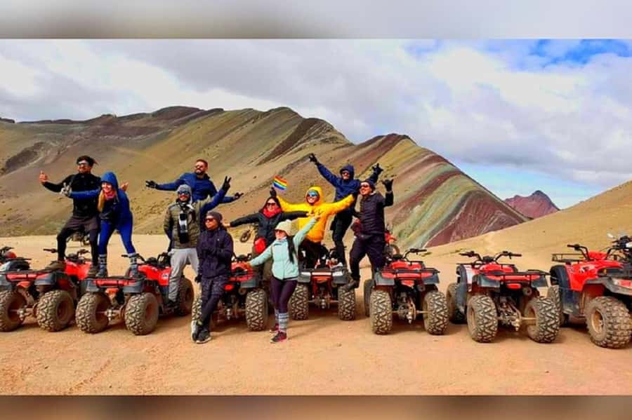 From Cusco: Rainbow Mountain in ATV Quad Bikes + meals - Altitude is the real challenge