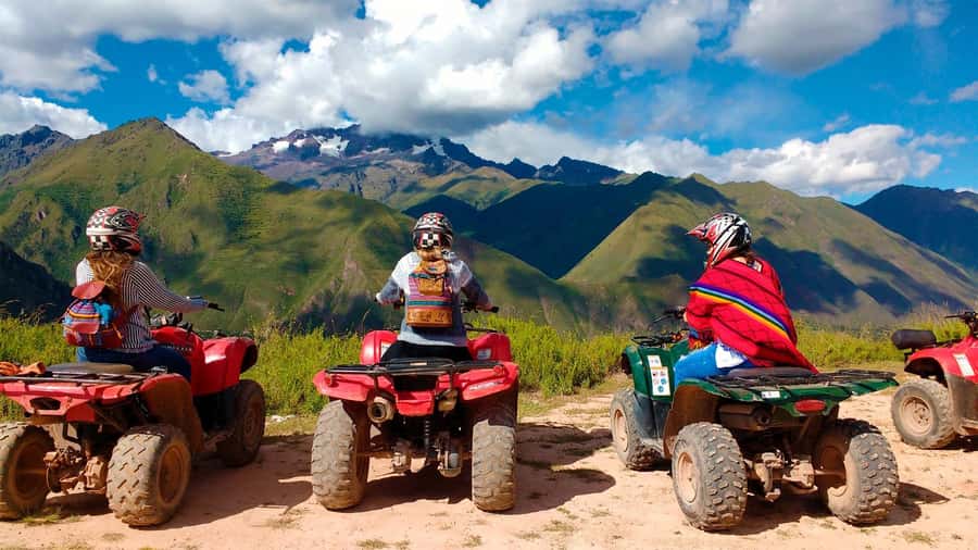 From Cusco: Rainbow Mountain on ATVs - Learning the ATV at Kayrahuiri