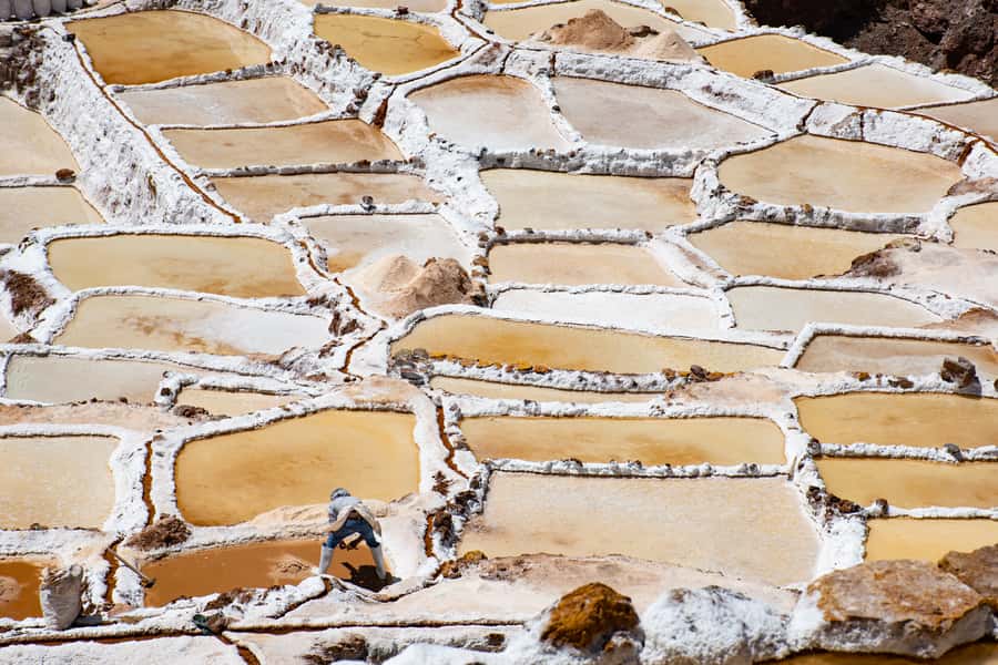 From Cusco: Sacred Valley & Maras Salt Mines Tour with Lunch - Moray: Inca farming in giant terraces