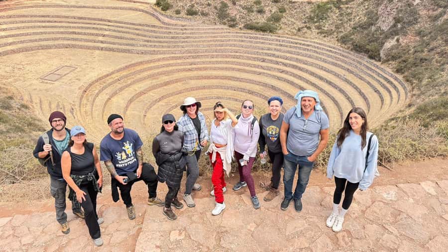 From Cusco: Sacred Valley & Maras Salt Mines with Lunch - Moray: the Inca agricultural laboratory