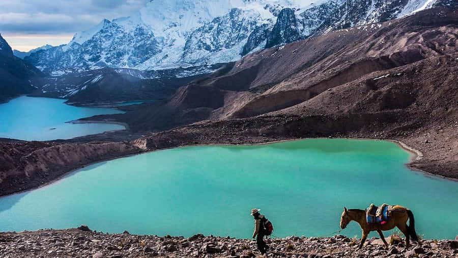 From Cusco: Salkantay trek 5 days/4 nights meals included - A five-day route from glacial peaks to Machu Picchu