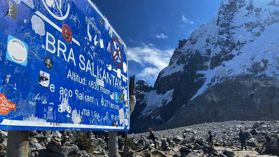 From Cusco: Salkantay trek 5 days/4 nights meals included - Day three: Salkantay Valley, Santa Teresa, and hot springs