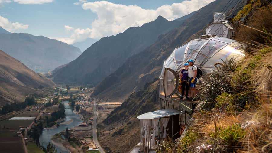From Cusco: Via Ferrata & Zip Line with lunch - Choosing between Sky Lodge lunch and a box lunch