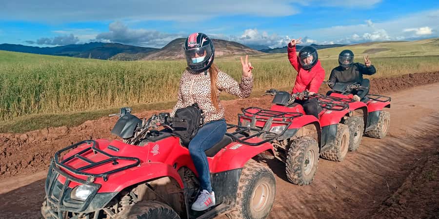 From Cuzco: Salt Mines and Moray Ruins ATV Adventure - From Cusco to the ATV basecamp