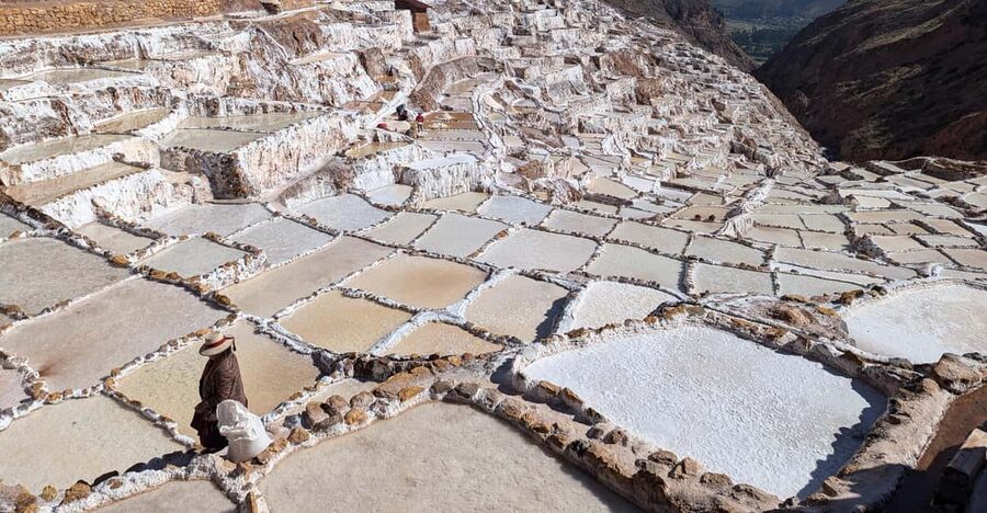 From Ollantaytambo:Moray, Salt Mines, Chinchero end in Cusco - Chinchero’s Weaving Tradition