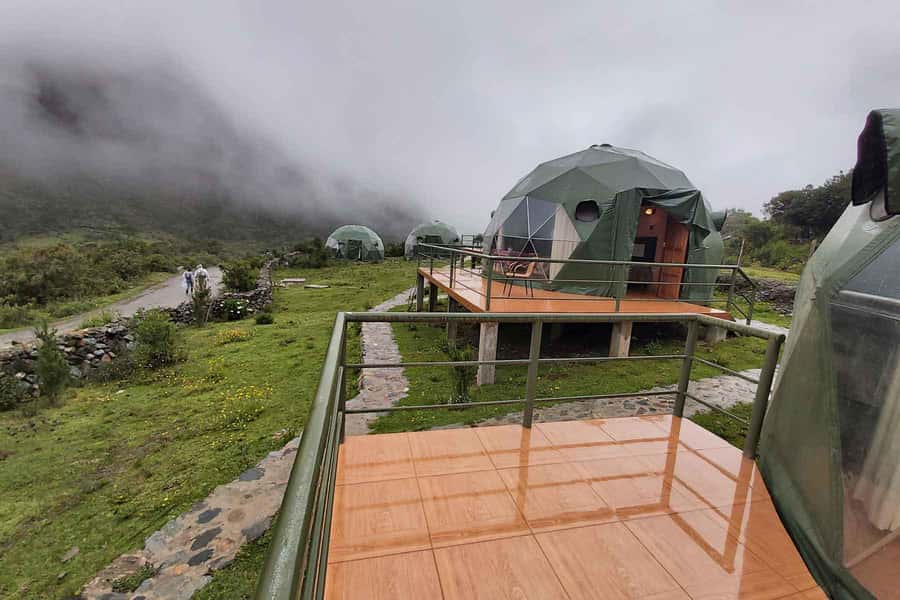 "Glamping Sky Lodge Domes" 2-Day Humantay Lake & Salkantay - Challacancha and the first climb