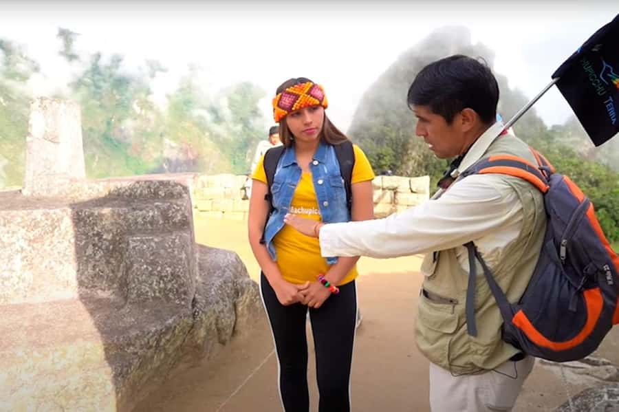 Guide in Machu Picchu - Why Circuit 2 is the right choice for a first visit