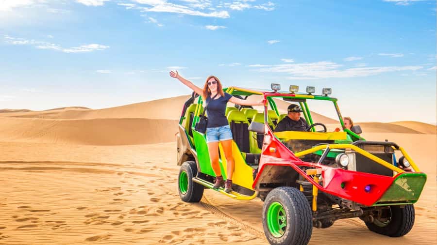 Huacachina: Dune Buggy & Sandboard | Huacachina Oasis | Ica - Huacachina’s dunes make a short tour count