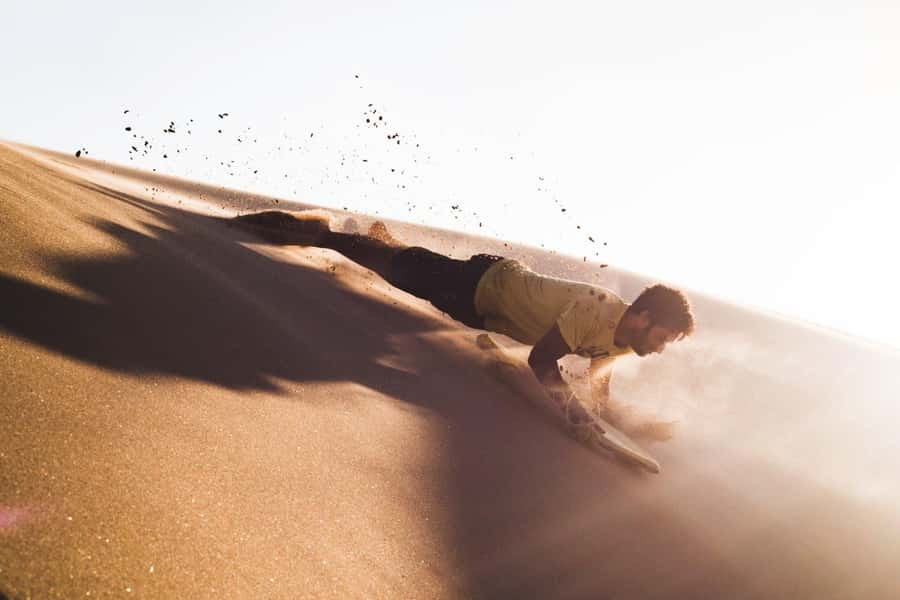 Huacachina: Dune Buggy & Sandboard | Huacachina Oasis | Ica - The sunset stop above the oasis