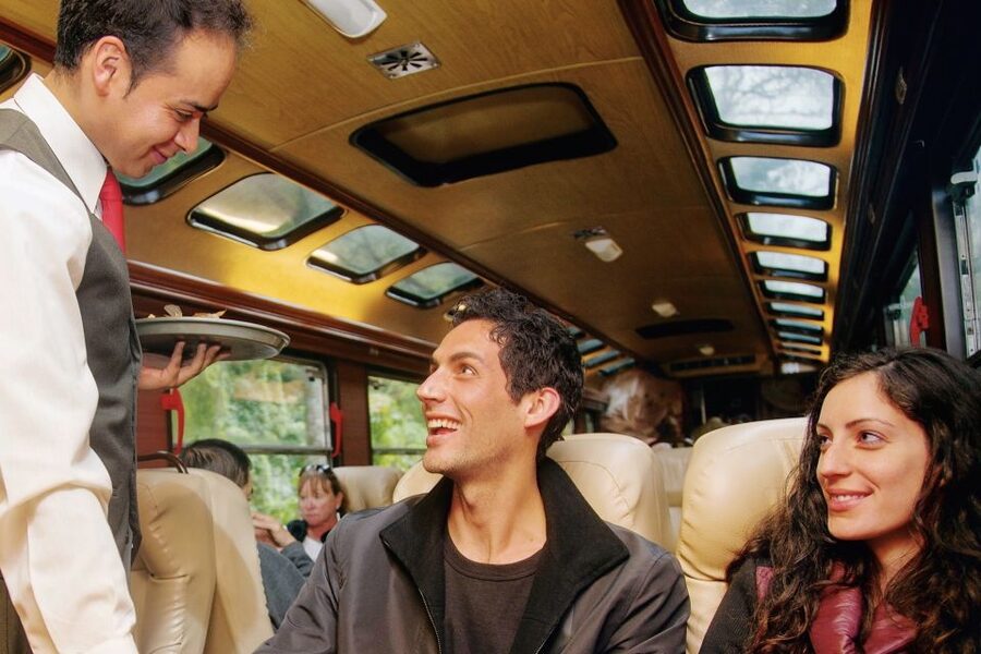 Machu Picchu: Private Full-Day Tour with Afternoon Entrance - The train from Ollantaytambo to Aguas Calientes