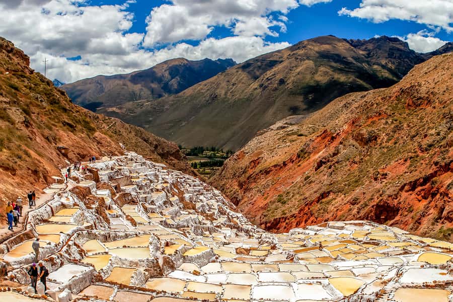 Maras Moray Sacred Valley Tour from Cusco - Maras turns salt making into a living lesson