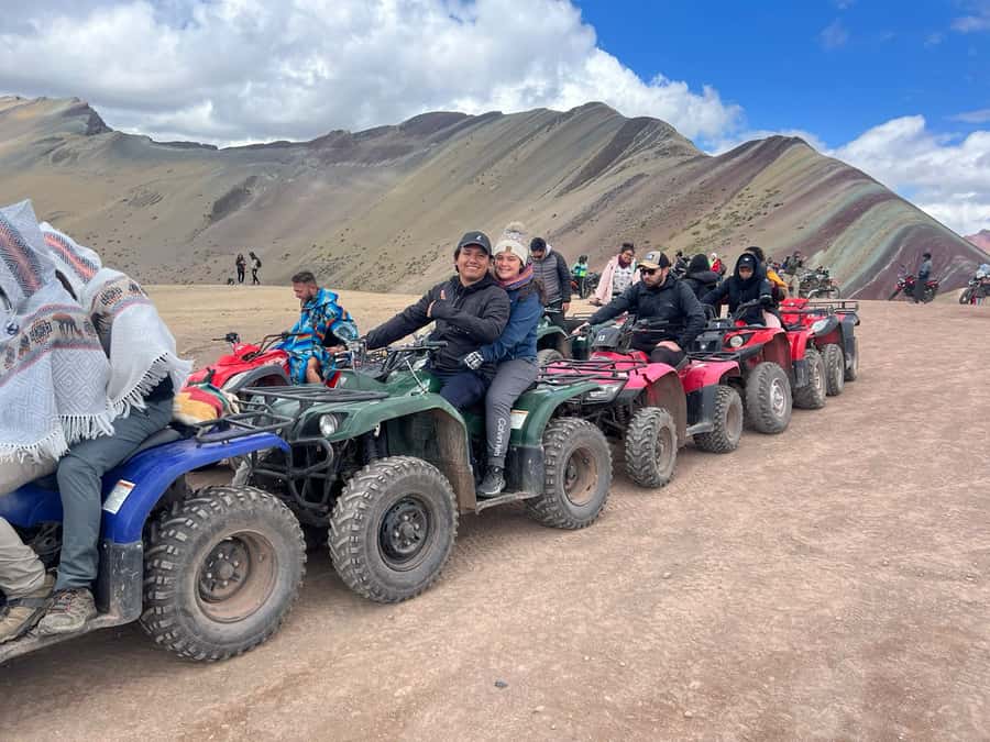 Montaña de Colores: tour en cuatrimotos día completo - The return ride and the ATV warning