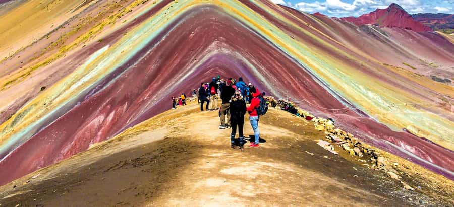 One day tour to Rainbow Mountain and Red Valley (optional) - Breakfast, lunch, and a $25 price tag