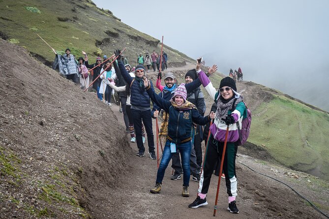 Private Rainbow Mountain Tour From Cusco – Vinicunca Rainbow Mountain - The hike to 5,020 meters