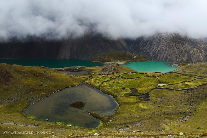 Qampa Climbing 2 Days in Ausangate - Reaching 5,520 meters and looking toward Salkantay